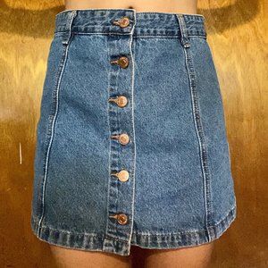 Jean skirt